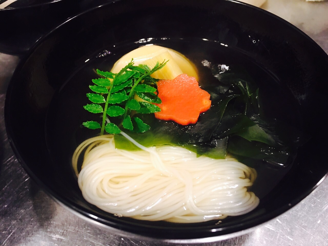 今日のひと皿 若竹にゅうめん 日本料理湯木のお知らせブログ